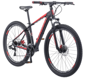 Schwinn Boundary Mountain Bike Schwinn Bonafide Mens Mountain Bike, Front Suspension, 24-Speed