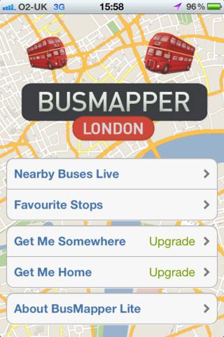 Busmapper – Live Bus Stops iphone app