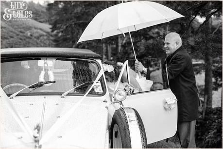 Rainy day wedding at Lake Buttermere