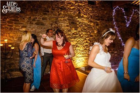 Funny dance photograph at Lake District Wedding 