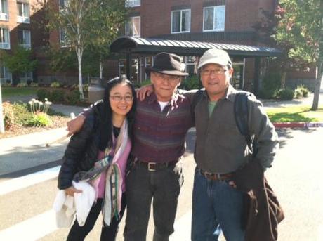 Sherry took this of us right before we said our good-byes at the shuttle stop in Corvalis.