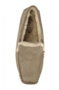 Mens Taupe suede moccasin by Ruby+Ed