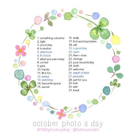 October Photo A Day Challenge