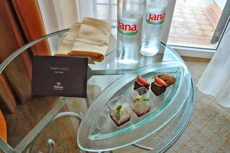 Welcome Treats from the Hilton Imperial Dubrovnik