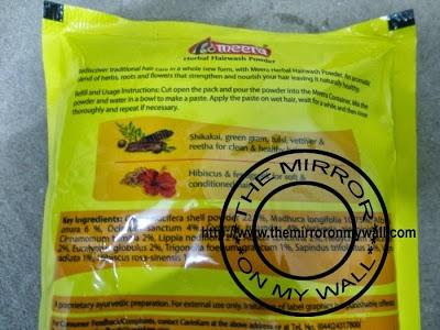 Meera Herbal Hairwash Powder