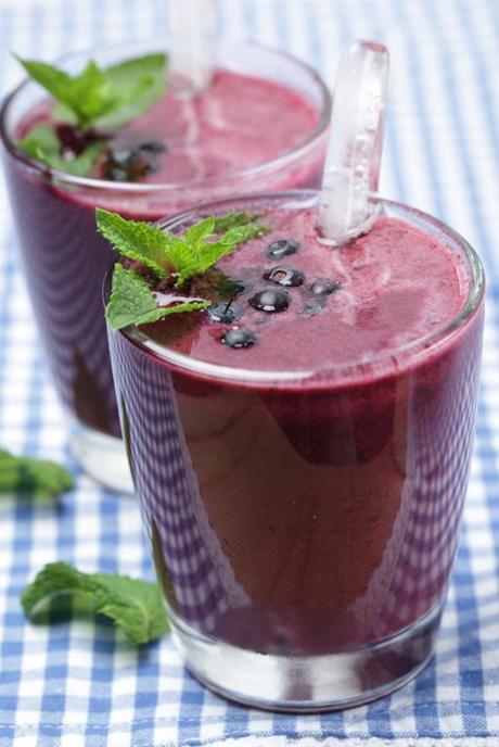 Blueberry smoothie