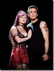 Ruby Lewis and Brian Justin in We Will Rock You