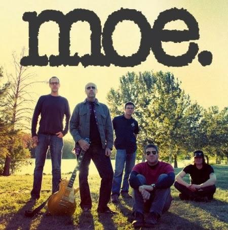 moe. European tour in 2014