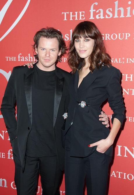 Christopher Kane and Model Alexa Chung attends the 30th Annual Night Of Stars presented by The Fashion Group International at Cipriani Wall Street 