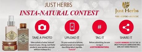 Just Herbs Instagram Contest