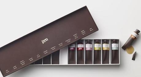 A Paint Set Made Of Chocolate
