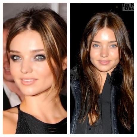 Miranda Kerr with or without makeup