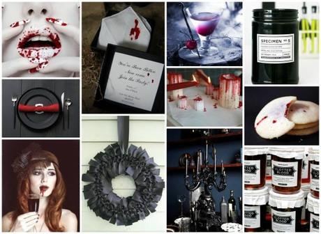 Halloween Inspiration {Dracula} PicMonkey Collage
