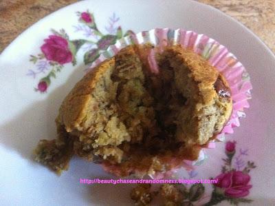 Banana Walnut Mini Muffins with Maltesers