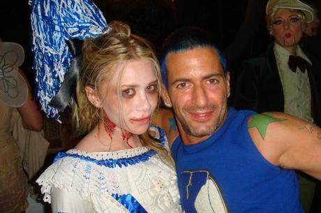 Ashley Olsen, Marc Jacobs As Marie Antoinette and a cheerleader at Kate Hudson's Halloween party in Los Angeles in 2007.