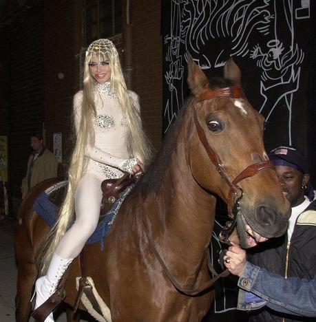 Heidi Klum At her annual Halloween Bash in New York in 2001.