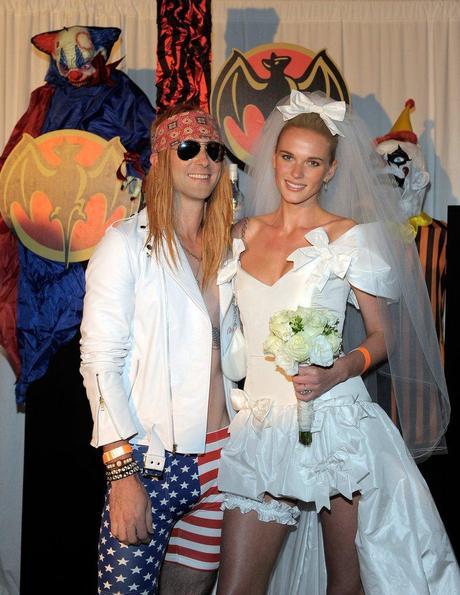 Adam Levine, Anne Vyalitsyna In Hollywood in 2011.