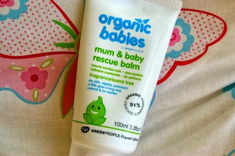 Green people organic babies mum & baby rescue balm