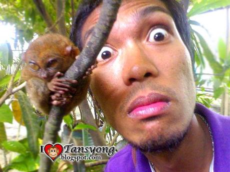 I kissed the Smallest Monkey in The World the so called Tarsier