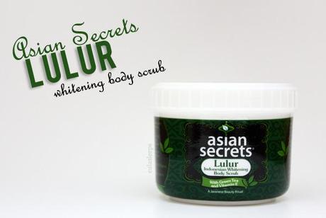 My Fave Asian Secrets Lulur Whitening Body Scrub