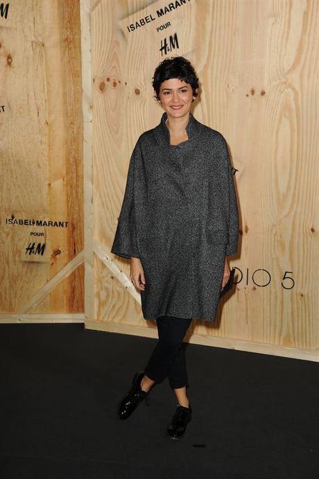 Audrey Tautou in Isabel Marant pour H M