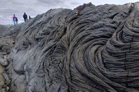 Hike Across Hawaiian Lava Flow