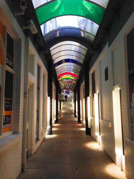 bridlesmith walk nottingham shopping arcade leading to the walk cafe reviews