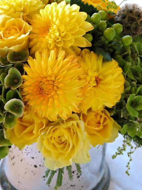 yellow arrangement