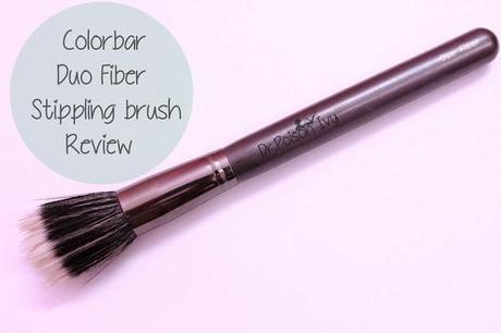 Colorbar Duo Fiber Stippling Brush Review
