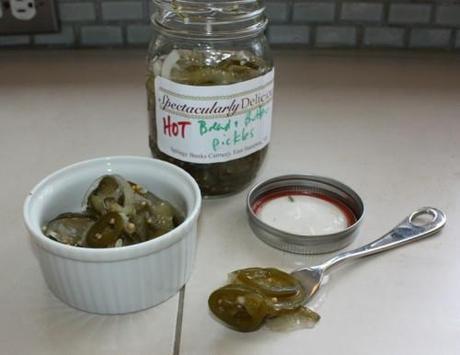 HOT BREAD AND BUTTER PICKLES