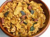 Cornflakes Mixture Microwave Snack Indian Style