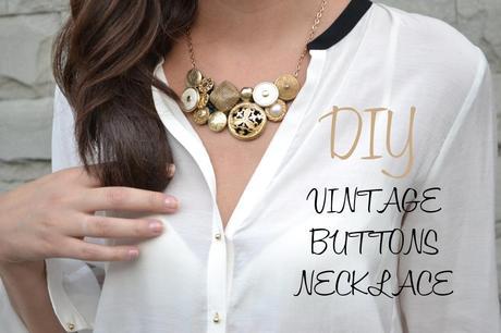 vintage chic ~~ pinterest inspired necklace