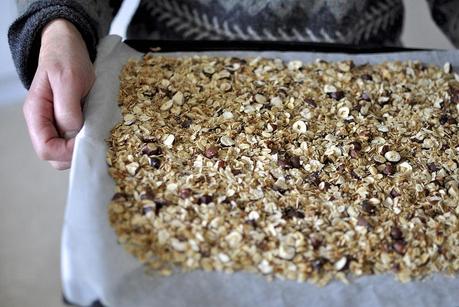 Scenes from home + homemade granola
