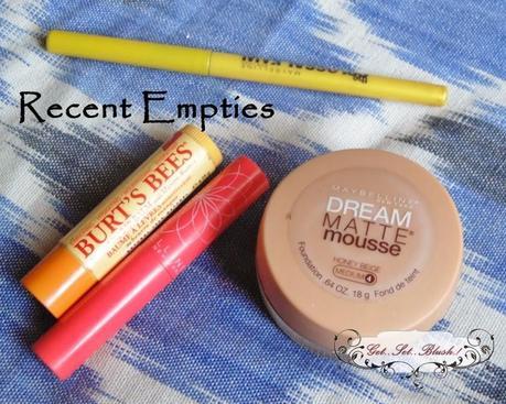 My First Ever Empties Post