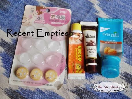 My First Ever Empties Post