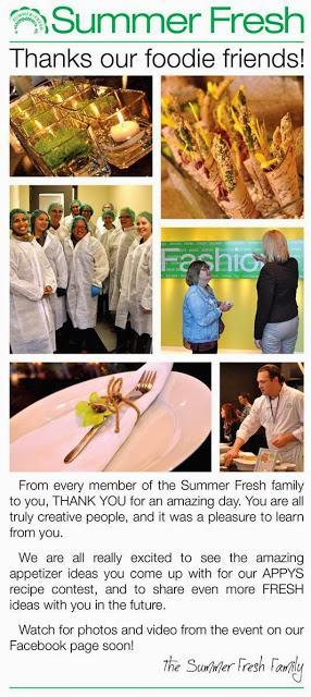 Summer Fresh Foods Blogger Event 2013