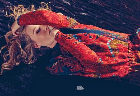  Georgia May Jagger by Xevi Muntane for Harper’s Bazaar Spain November 2013  