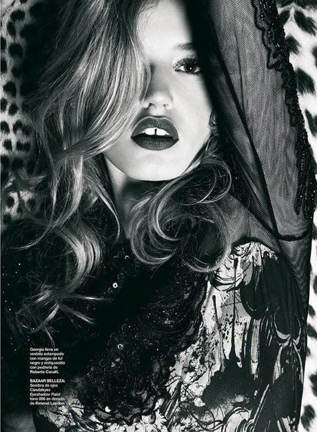  Georgia May Jagger by Xevi Muntane for Harper’s Bazaar Spain November 2013  