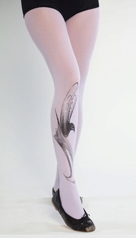 hand printed tights