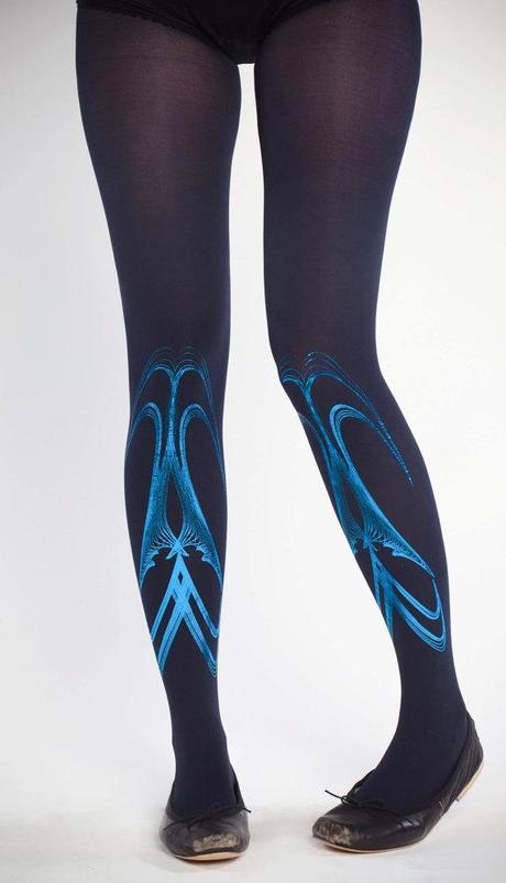 hand printed tights