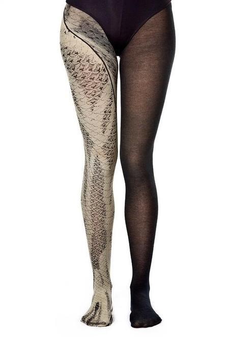 hand printed tights