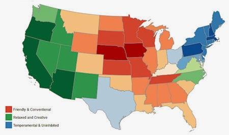 America's Mood Map America's Mood Map
