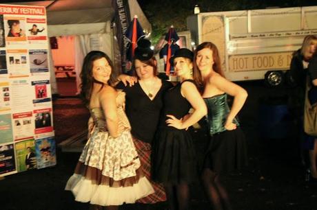 Burlesque in a Speigeltent