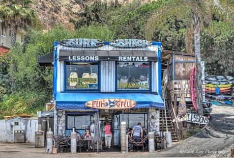 Malibu, California, surf, surf shack, hang ten, travel photography, HDR,