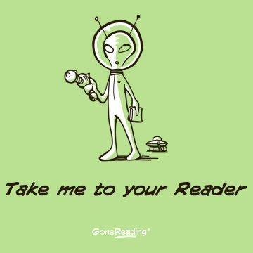 Help Gone Reading Make A Difference Take-Me-To-Your-Reader-for-Women-Green-closeup