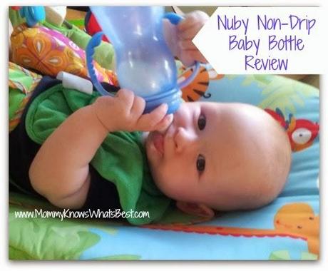 Nuby Non-Drip Self-Feeding Baby Bottle with Easy to Hold Handles Review