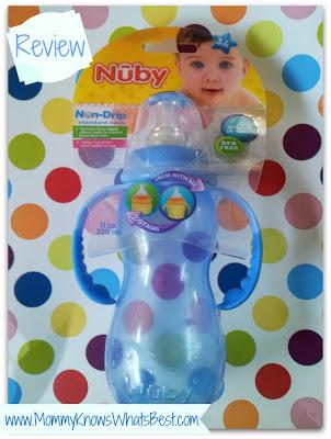 Nuby Non-Drip Self-Feeding Baby Bottle with Easy to Hold Handles Review