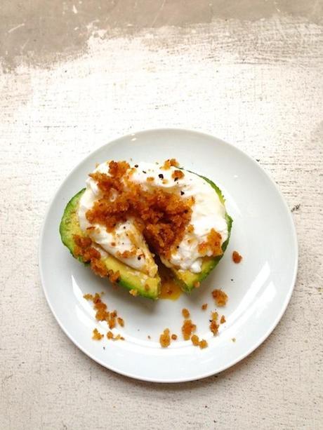 Bread crumbs aren’t for birds eggs and avocado 061