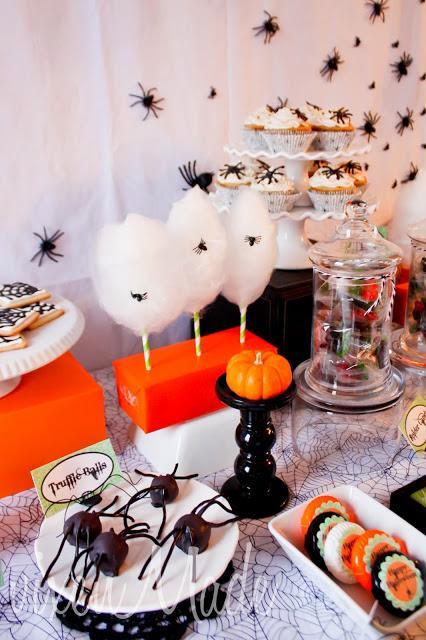 A Creepy Spider Halloween Party