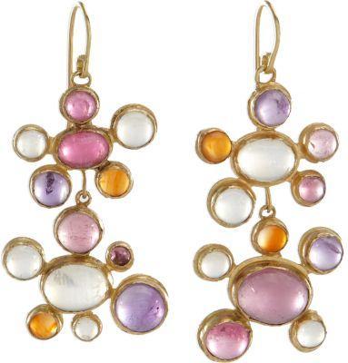  Recommendations	 Judy Geib Exclusively Ours Amethyst, Carnelian, Moonstone & Tourmaline Playful Earrings 